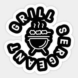 Grill Sergeant Sticker